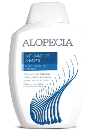 Alopecia Anti Dandruff Shampoo Kepekli Saçlar İçin Şampuan